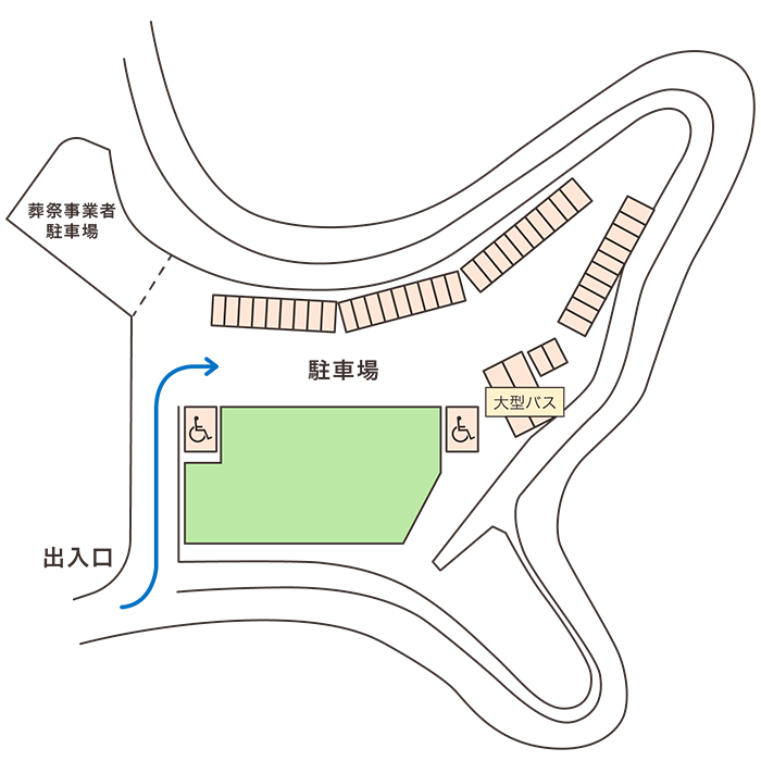 駐車場案内図